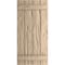 Ekena Millwork Rustic Four Board Joined Board-n-Batten Riverwood Faux Wood Shutters, 22W x 36H, PR SHUBJS22X36RWPR - alternate 7
